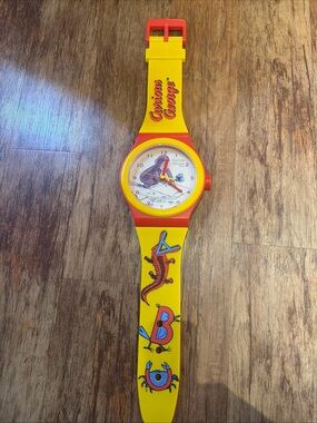 Curious George 1998 Wall Clock 36” By Pacific Innovations Clock Works Excellent